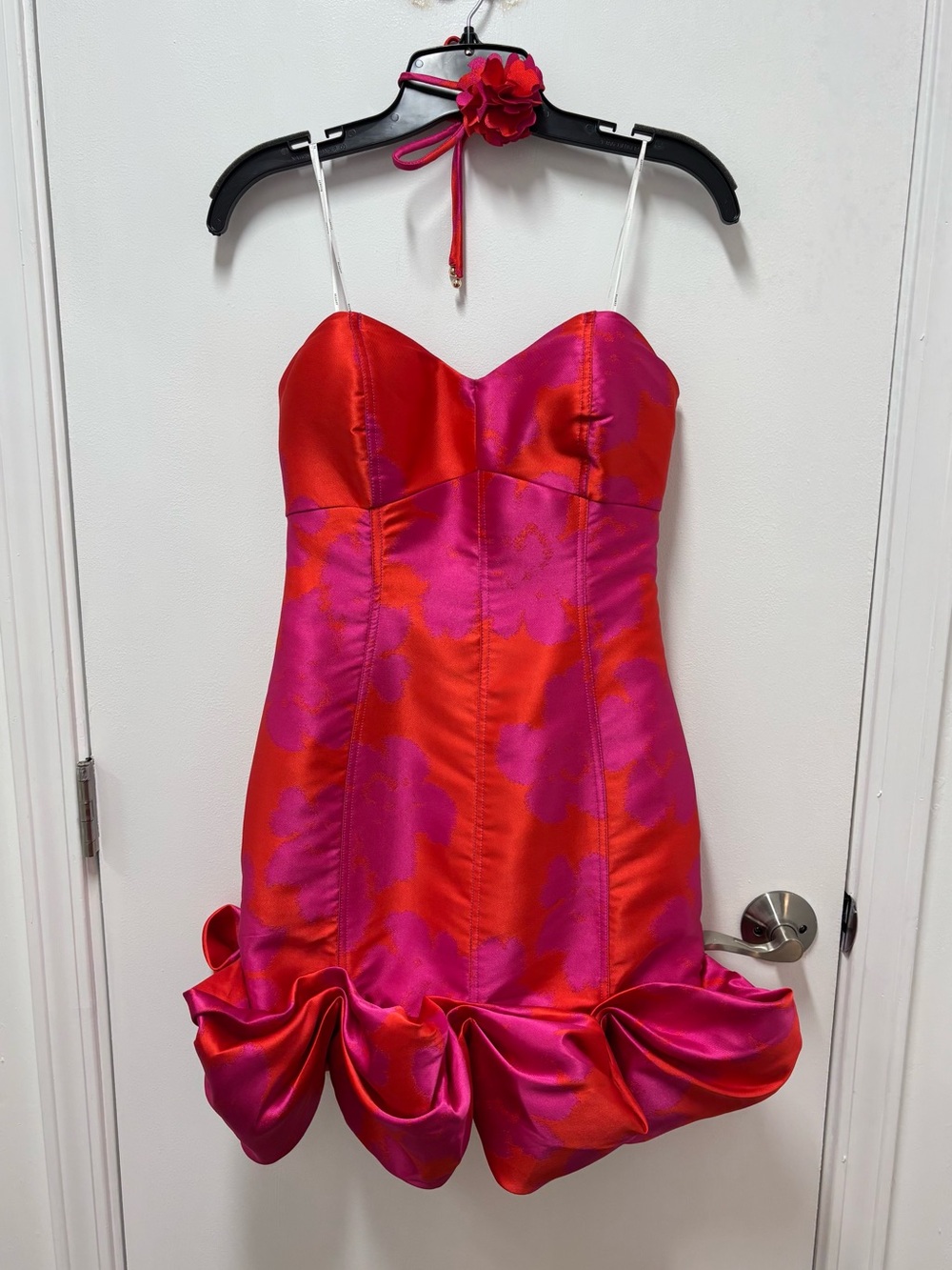 Elliatt “Eloise” Fuchsia and Red Mini Dress